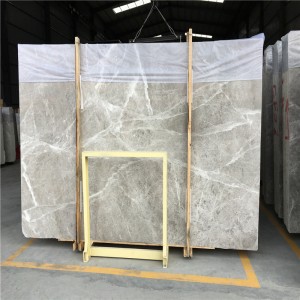 Schloss Grey Marble Slab für dekorative